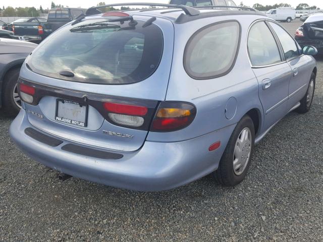 1MELM55U1VA609379 - 1997 MERCURY SABLE GS BLUE photo 4