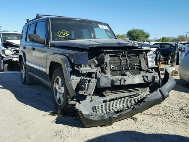 1J4RH4GK2AC125557 - 2010 JEEP COMMANDER BLACK photo 1