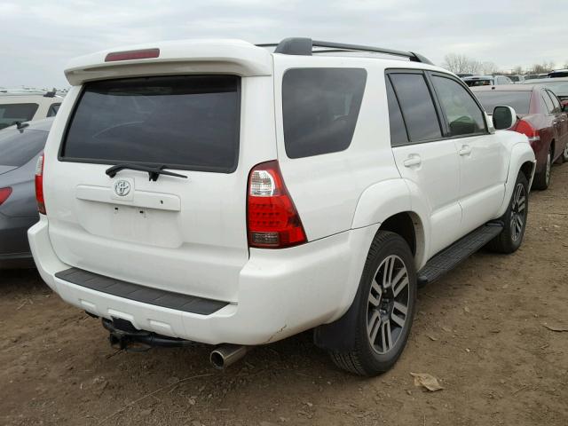 JTEBT17R970066630 - 2007 TOYOTA 4RUNNER LI WHITE photo 4