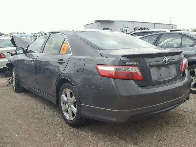 4T1BE46K07U632649 - 2007 TOYOTA CAMRY NEW CHARCOAL photo 3