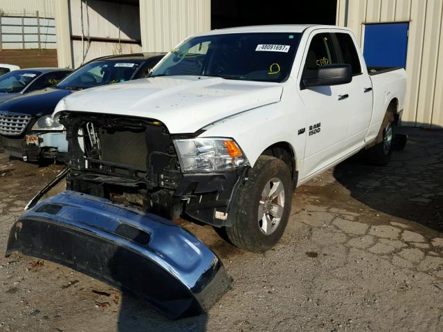 1C6RR6GT1GS231351 - 2016 RAM 1500 SLT WHITE photo 2