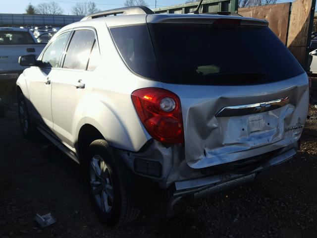 2GNALDEK0D6128692 - 2013 CHEVROLET EQUINOX LT SILVER photo 3