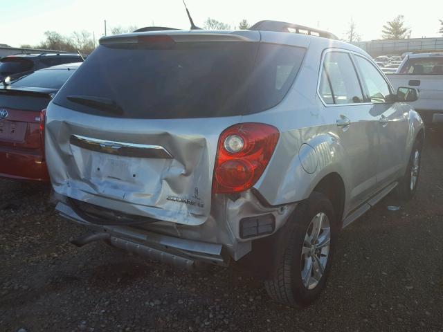 2GNALDEK0D6128692 - 2013 CHEVROLET EQUINOX LT SILVER photo 4