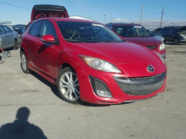 JM1BL1H52A1231533 - 2010 MAZDA 3 S RED photo 1