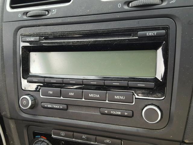 WVWAB7AJ0BW088658 - 2011 VOLKSWAGEN GOLF 蓝色 照片 9