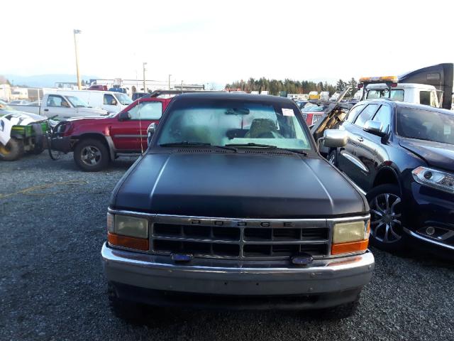 1B7GG23X7NS673412 - 1992 DODGE DAKOTA GRAY photo 2