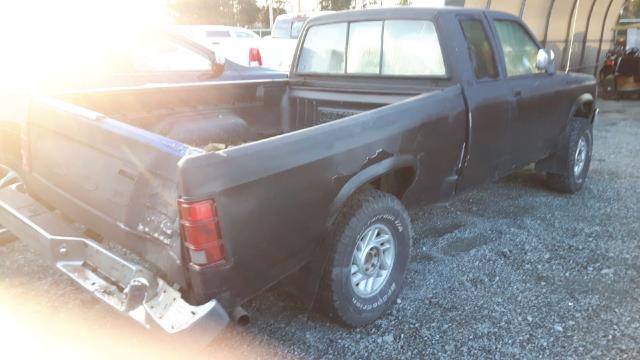 1B7GG23X7NS673412 - 1992 DODGE DAKOTA GRAY photo 4