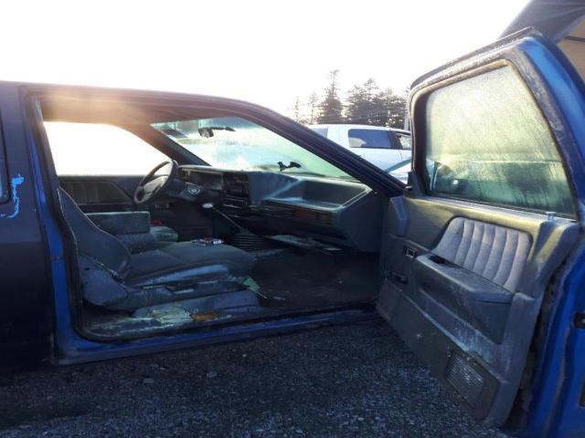 1B7GG23X7NS673412 - 1992 DODGE DAKOTA GRAY photo 5