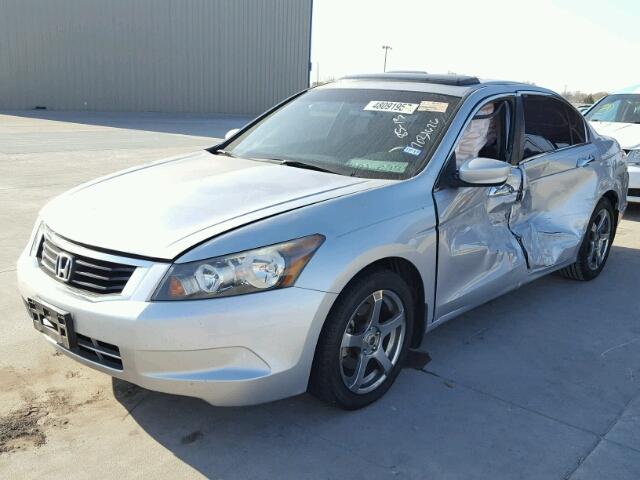 1HGCP26709A081602 - 2009 HONDA ACCORD EX SILVER photo 2