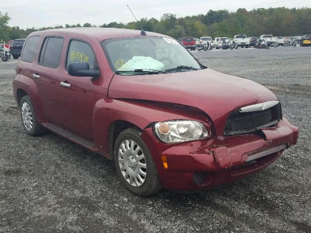 3GNDA13D76S644137 - 2006 CHEVROLET HHR LS Granate foto 1