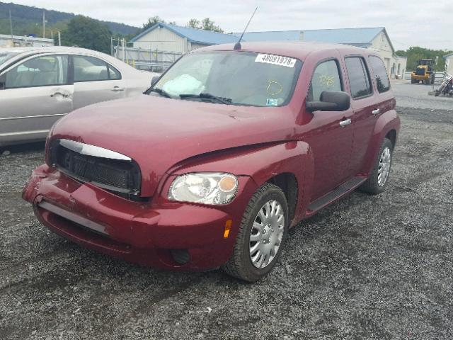 3GNDA13D76S644137 - 2006 CHEVROLET HHR LS Granate foto 2