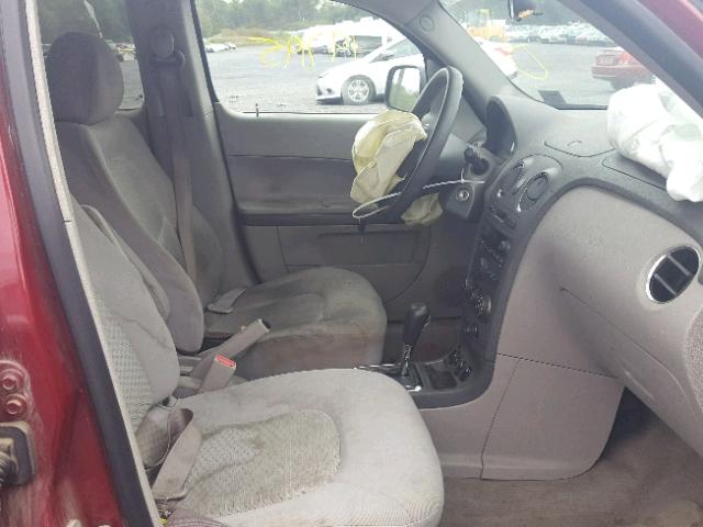 3GNDA13D76S644137 - 2006 CHEVROLET HHR LS Granate foto 5