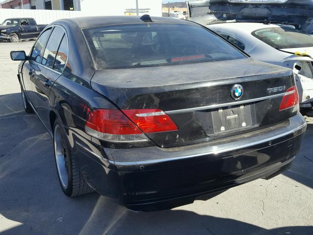 WBAHL83587DT07416 - 2007 BMW ALPINA B7 BLACK photo 3