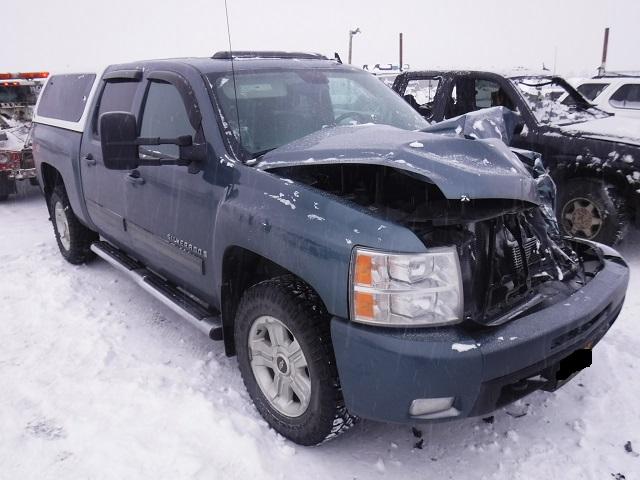 3GCEK33229G109518 - 2009 CHEVROLET SILVERADO BLUE photo 1