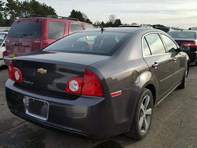 1G1ZC5E17BF258845 - 2011 CHEVROLET MALIBU 1LT CHARCOAL photo 4