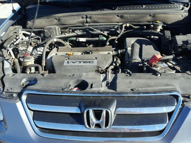 SHSRD78986U410118 - 2006 HONDA CR-V SE SILVER photo 7