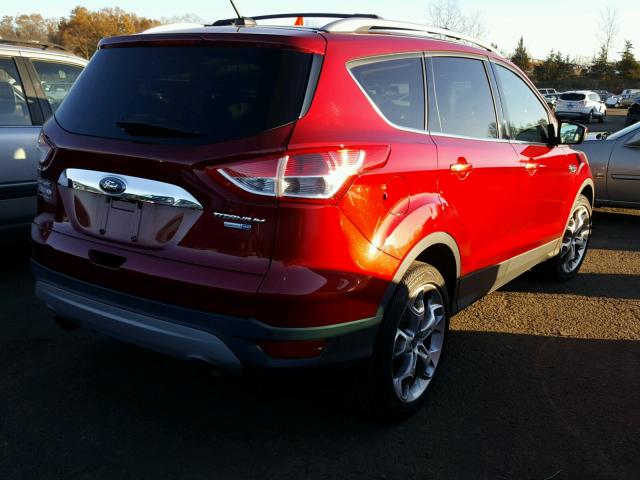 1FMCU9J9XEUA18584 - 2014 FORD ESCAPE TIT RED photo 4