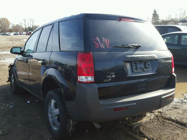 5GZCZ33D65S826686 - 2005 SATURN VUE BLACK photo 3