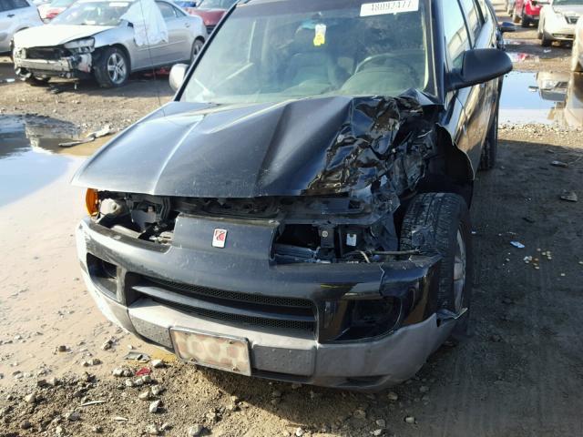 5GZCZ33D65S826686 - 2005 SATURN VUE BLACK photo 9