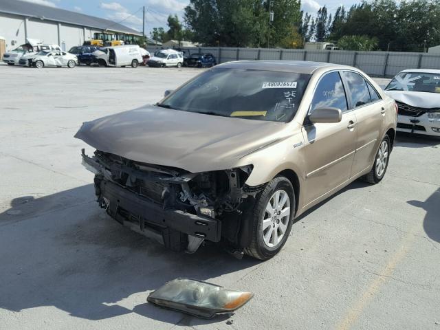 4T1BB46K17U010215 - 2007 TOYOTA CAMRY NEW TAN photo 2