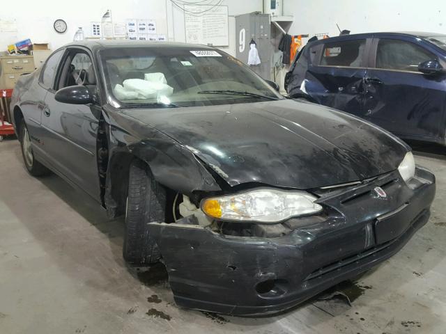 2G1WX12K2Y9221197 - 2000 CHEVROLET MONTE CARL BLACK photo 1