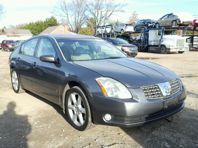 1N4BA41E75C844622 - 2005 NISSAN MAXIMA SE GRAY photo 1