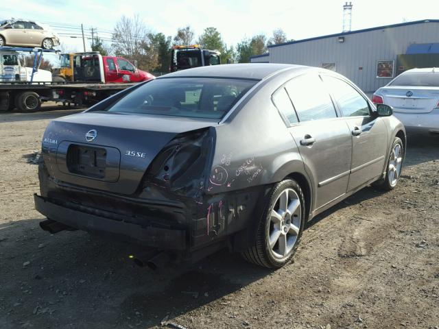 1N4BA41E75C844622 - 2005 NISSAN MAXIMA SE GRAY photo 4