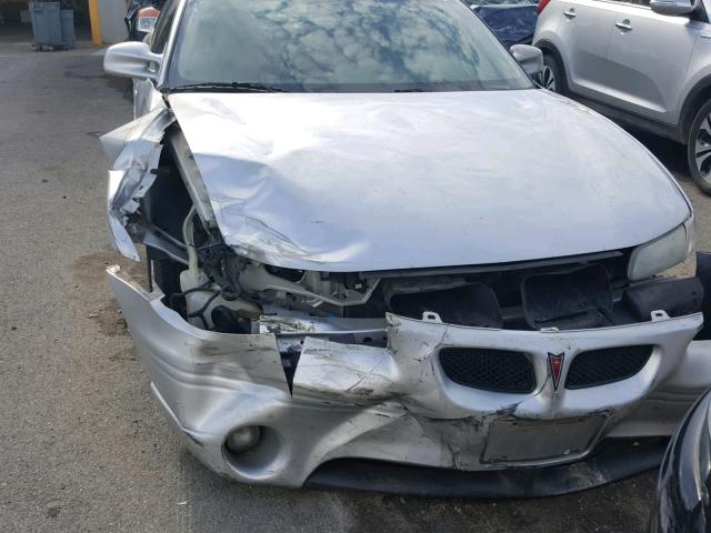 1G2WP52K93F172230 - 2003 PONTIAC GRAND PRIX Արծաթագույն լուսանկար 9