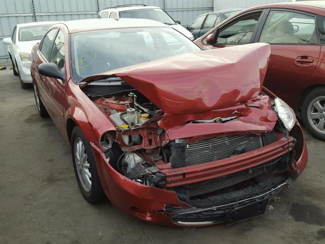 1C3EL46T83N577313 - 2003 CHRYSLER SEBRING LX RED photo 1