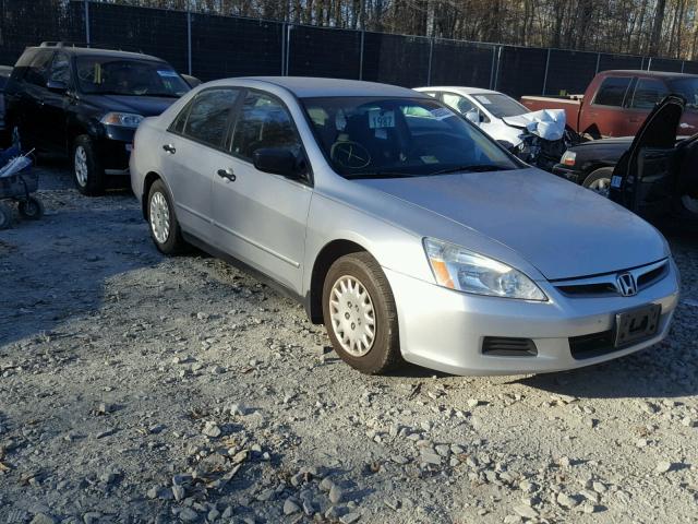 1HGCM55167A166335 - 2007 HONDA ACCORD VAL SILVER photo 1