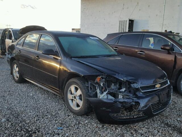 2G1WF5EK5B1212618 - 2011 CHEVROLET IMPALA LS BLACK photo 1