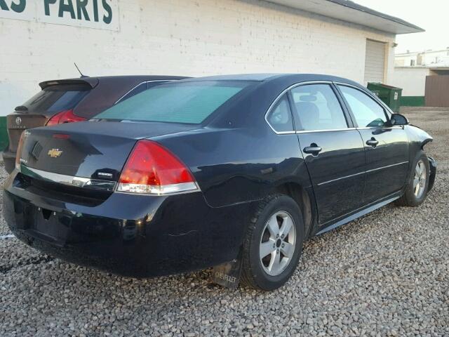 2G1WF5EK5B1212618 - 2011 CHEVROLET IMPALA LS BLACK photo 4