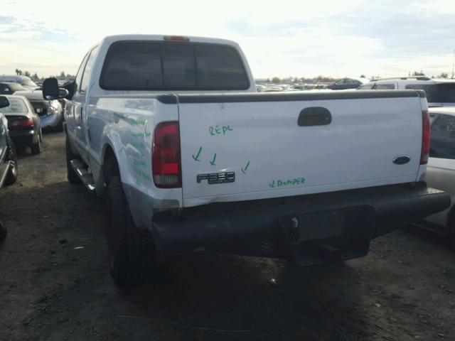 1FTSW31P83EC99832 - 2003 FORD F350 SRW S WHITE photo 3