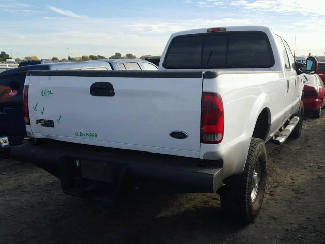 1FTSW31P83EC99832 - 2003 FORD F350 SRW S WHITE photo 4