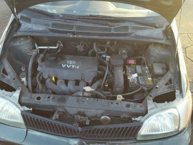 JTDBT123910128672 - 2001 TOYOTA ECHO GREEN photo 7