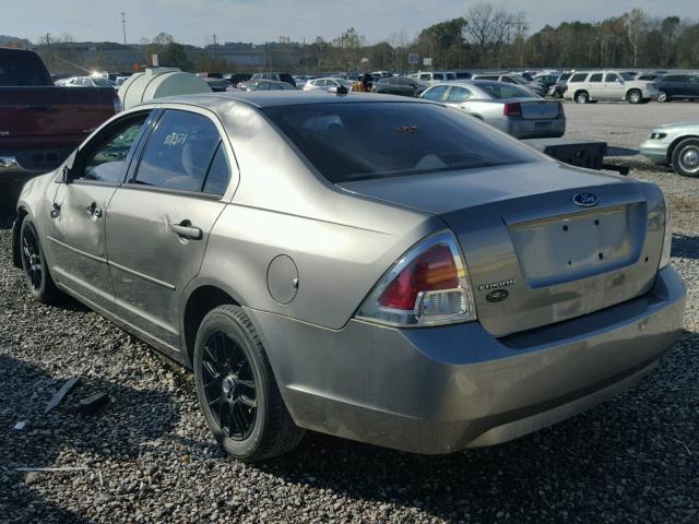 3FAHP06Z28R184265 - 2008 FORD FUSION S SILVER photo 3