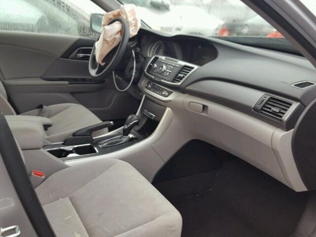 1HGCR2F35DA805851 - 2013 HONDA ACCORD LX SILVER photo 5