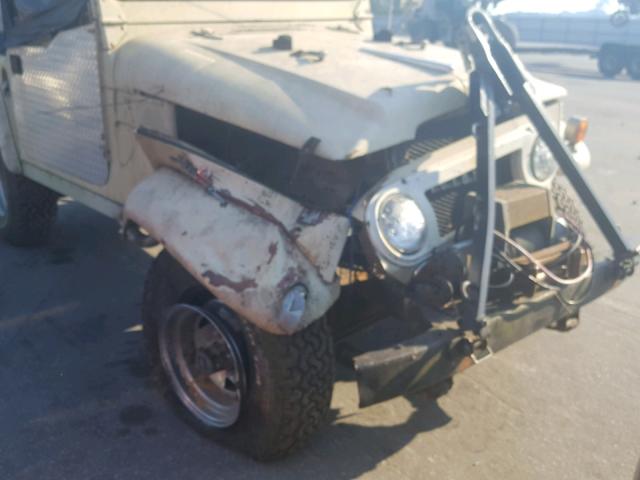 FJ4037413 - 1966 TOYOTA FJ LNDCRUI TAN photo 9