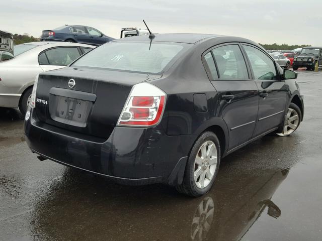 3N1AB61E28L683381 - 2008 NISSAN SENTRA 2.0 BLACK photo 4