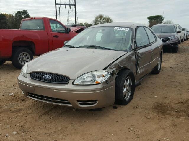 1FAFP53U16A240247 - 2006 FORD TAURUS SE GOLD photo 2