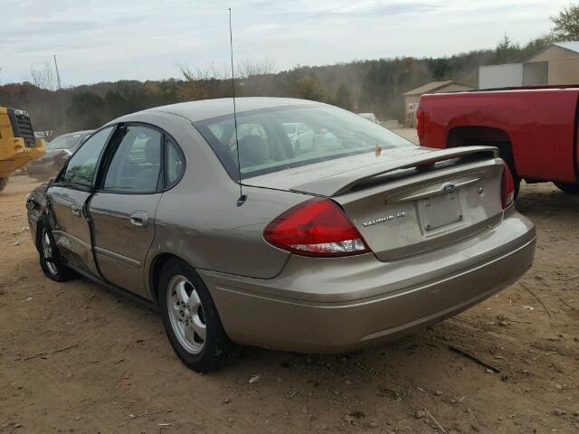 1FAFP53U16A240247 - 2006 FORD TAURUS SE GOLD photo 3