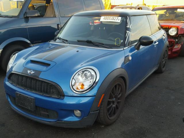 WMWMF73557TL88879 - 2007 MINI COOPER S BLUE photo 2