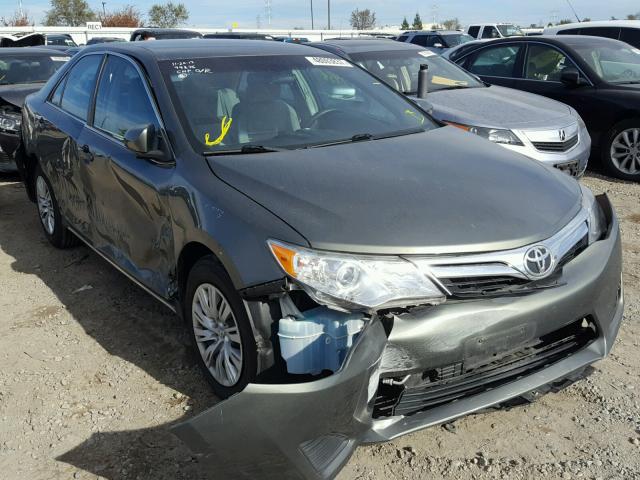 4T1BF1FK2CU531859 - 2012 TOYOTA CAMRY BASE GRAY photo 1