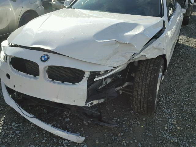 WBA3N7C56EF718524 - 2014 BMW 428 I WHITE photo 9