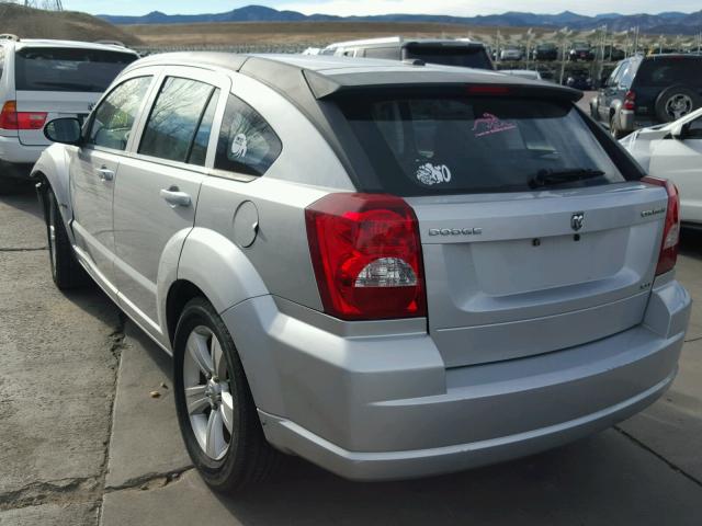 1B3CB4HA7AD555843 - 2010 DODGE CALIBER SX SILVER photo 3