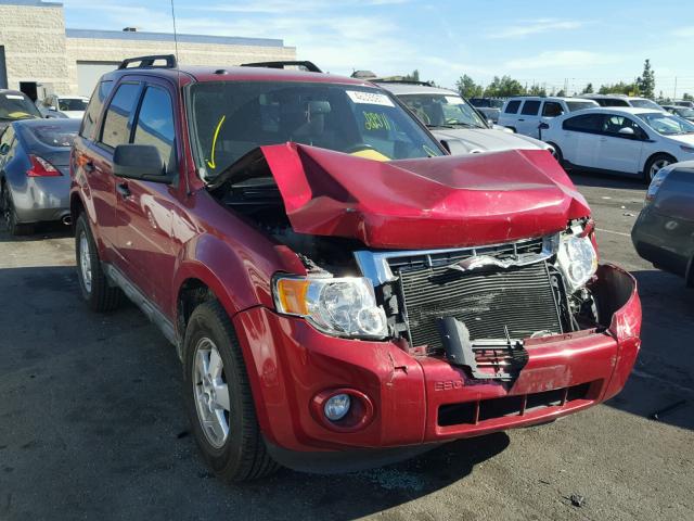 1FMCU0DG4CKB06058 - 2012 FORD ESCAPE XLT RED photo 1