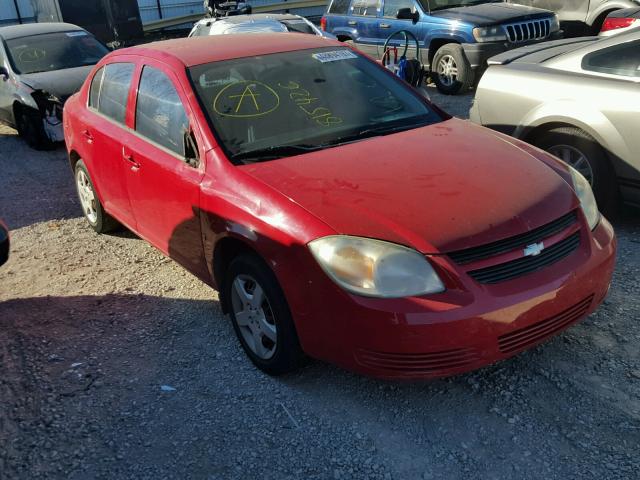 1G1AK55F767815426 - 2006 CHEVROLET COBALT LS RED photo 1