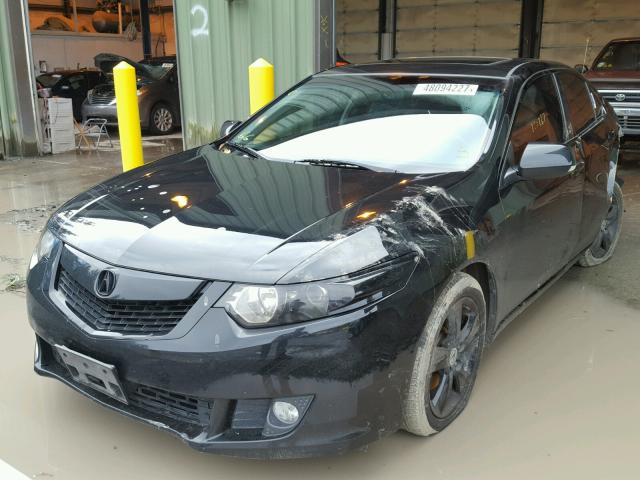 JH4CU2F68AC013943 - 2010 ACURA TSX BLACK photo 2