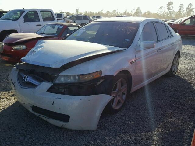 19UUA66255A009922 - 2005 ACURA TL WHITE photo 2