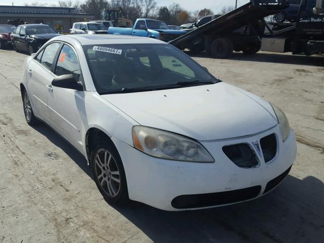 1G2ZG558264235083 - 2006 PONTIAC G6 SE1 WHITE photo 1